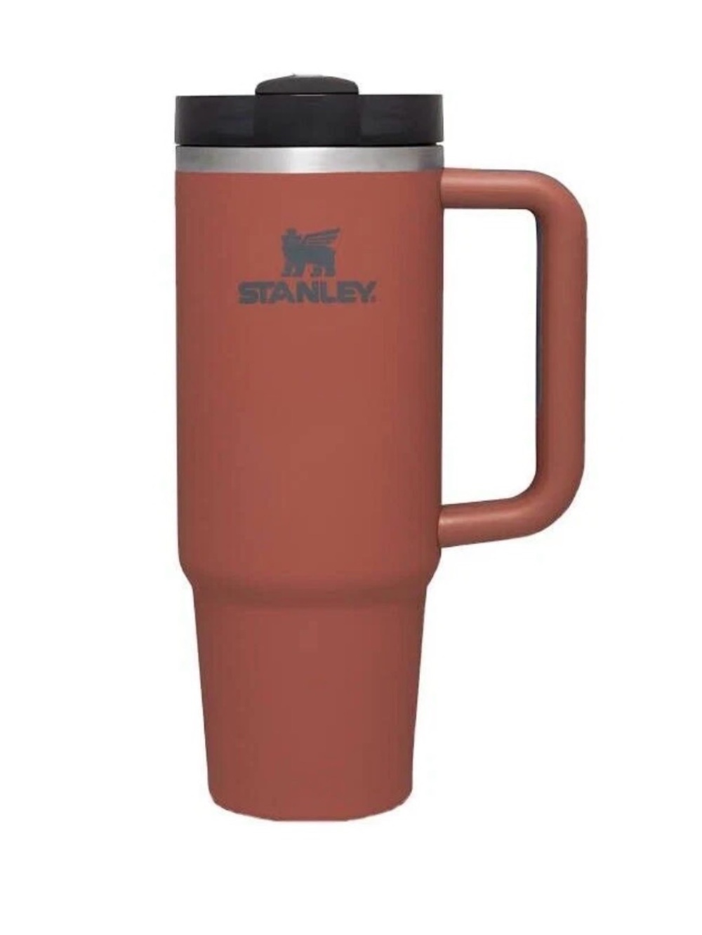 NEW‎ Stanley Quencher H2.0 FlowState Tumbler 40 oz Red Rust Soft Matte
